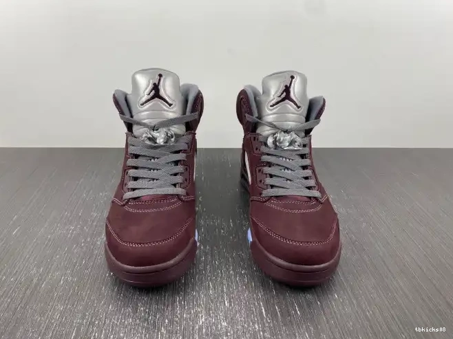 Reps TBkick Jordan 5 Burgundy Air DZ4131-600 0608